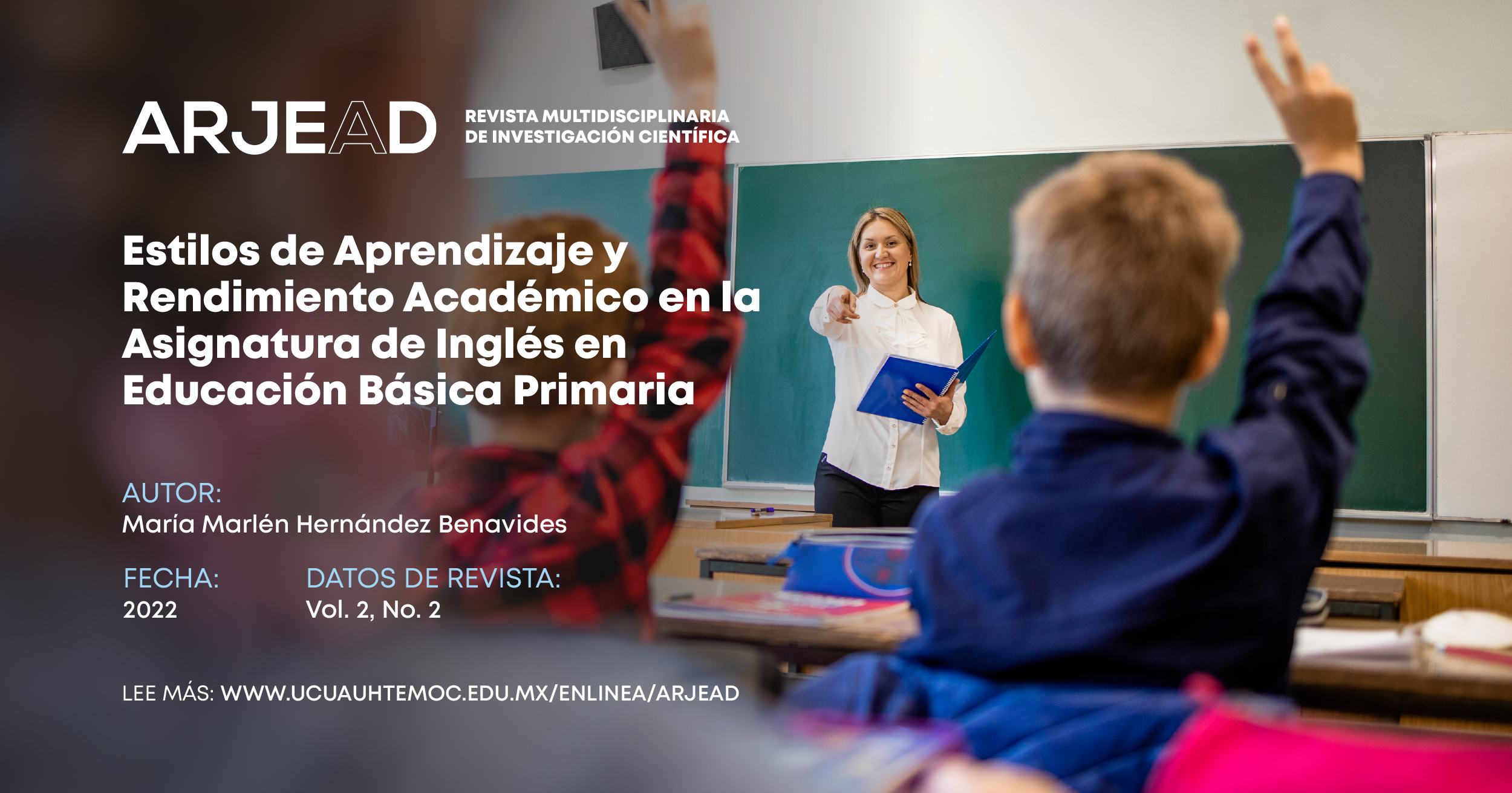 Revista ARJEAD- Estilos de Aprendizaje y Rendimiento en Inglés